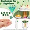 200 Pcs St Patrick's Day Toothpicks Shamrock Cocktail Picks Handmade Bamboo Toothpicks 4.7 in Lucky Clover Food Picks for Cake Topper Drink Sandwich Fruit Dessert Food Appetizer for Irish Day Party